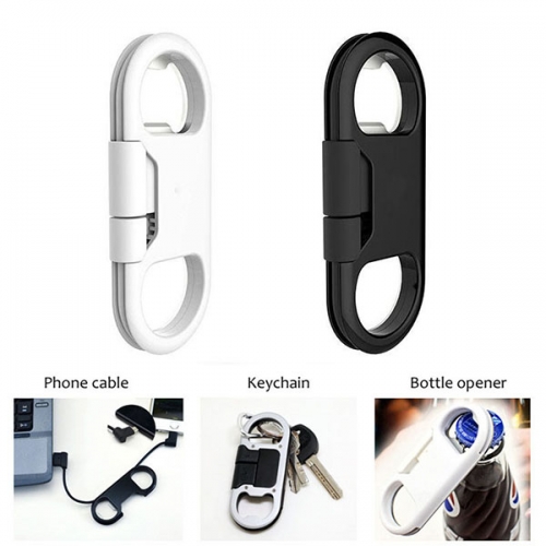 USB PUNJAČ-PRIVJESAK ZA KLJUČEVE-OTVARAČ 3 u 1