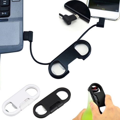 USB PUNJAČ-PRIVJESAK ZA KLJUČEVE-OTVARAČ 3 u 1