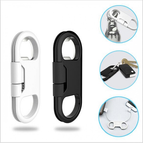 USB PUNJAČ-PRIVJESAK ZA KLJUČEVE-OTVARAČ 3 u 1