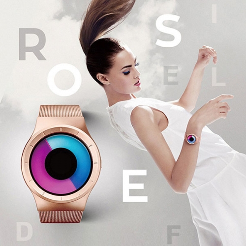 ŽENSKI SAT H016 ROSE GOLD